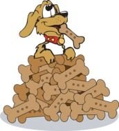 Dog Biscuit Clip Art N4