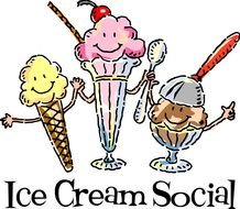Ice Cream Social as the inscription in the picture