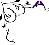 Black Scroll Border Clip Art