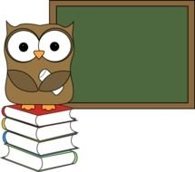 Owl And Book Clip Art