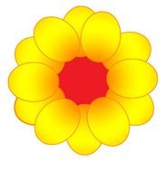 Yellow Flower Clip Art N9