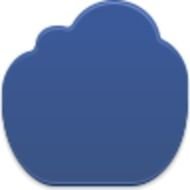 Blue Cloud Clip Art N8