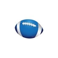 blue rugby ball