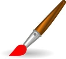 Paint Brushes Clip Art N3