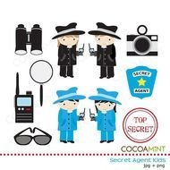 Secret Agent Clip Art N5