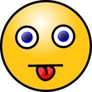 Smiley Face With Tongue Out Clip Art N6
