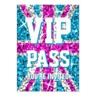 VIP Pass Invitation Template