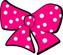 Minnie Mouse Bow Clip Art N14