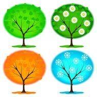 Four Seasons as a picture for a clipart