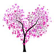 Tree With Heart Clip Art