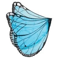 painted blue butterfly wings