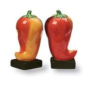 Chili Peppers Salt And Pepper Shakers