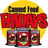 Canned Food as a graphic illustration