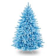 Blue Christmas Tree drawing