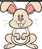 Cute Bunny Rabbit Clip Art