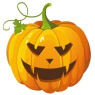 Cute Halloween Pumpkin drawing