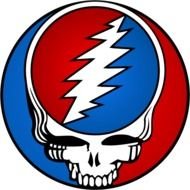color logo with a skull