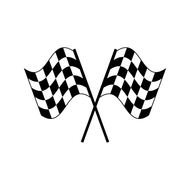 Race Car Checkered Flag Clip Art