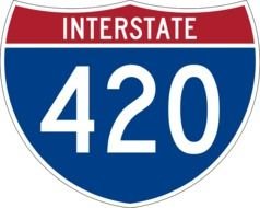 Interstate Sign I 40