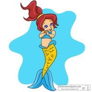 Mermaid Clip Art N6