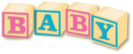 Baby Word Blocks drawing