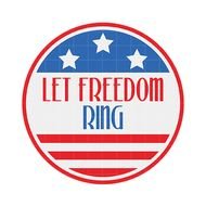 Let Freedom Ring Clip Art