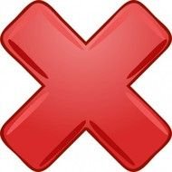 Red X Clip Art N6