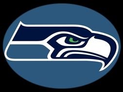 Ä°llustration clipart of Seattle Seahawks Logo