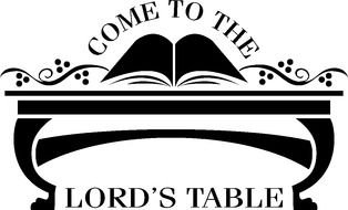 clipart of the Lords Table