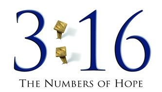 numbers 3 and 16 on a white background