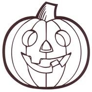 Printable Halloween Pumpkin Coloring Pages drawing