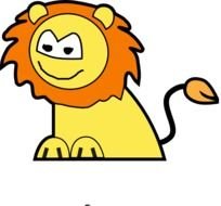 Lion Vector Clip Art
