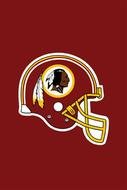 Washington Redskins logo on football Helmet, Wallpaper