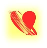 Abstract Heart Logo Clipart