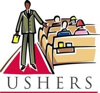 Church Usher Clip Art N17