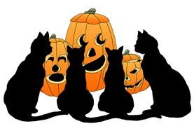 Funny Halloween Clip Art drawing