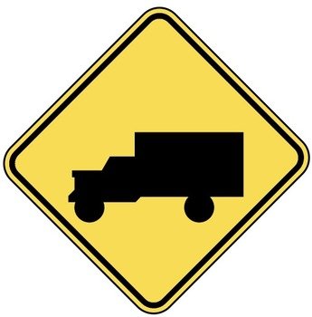 Truck Road Signs