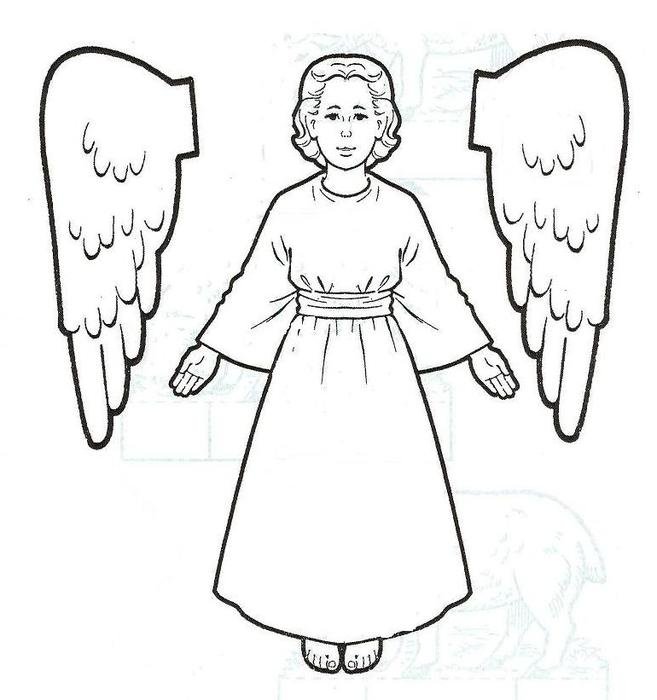 Angel Coloring Pages N2