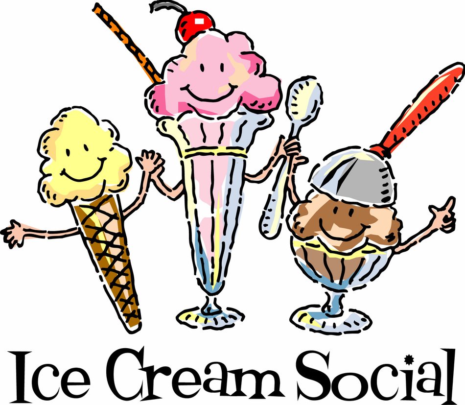 Ice Cream Social as the inscription in the picture