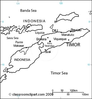 Download Timor Leste Map 18MBW free image download