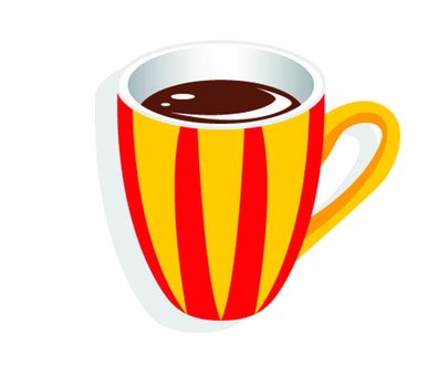 Yellow Coffee Cup Clip Art