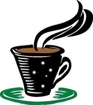 Steaming Coffee Cup Clip Art N3