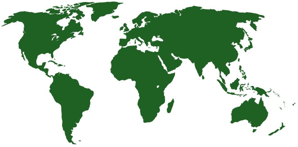 Description World Map Greenpng