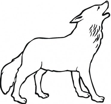Wolf Coloring Pages