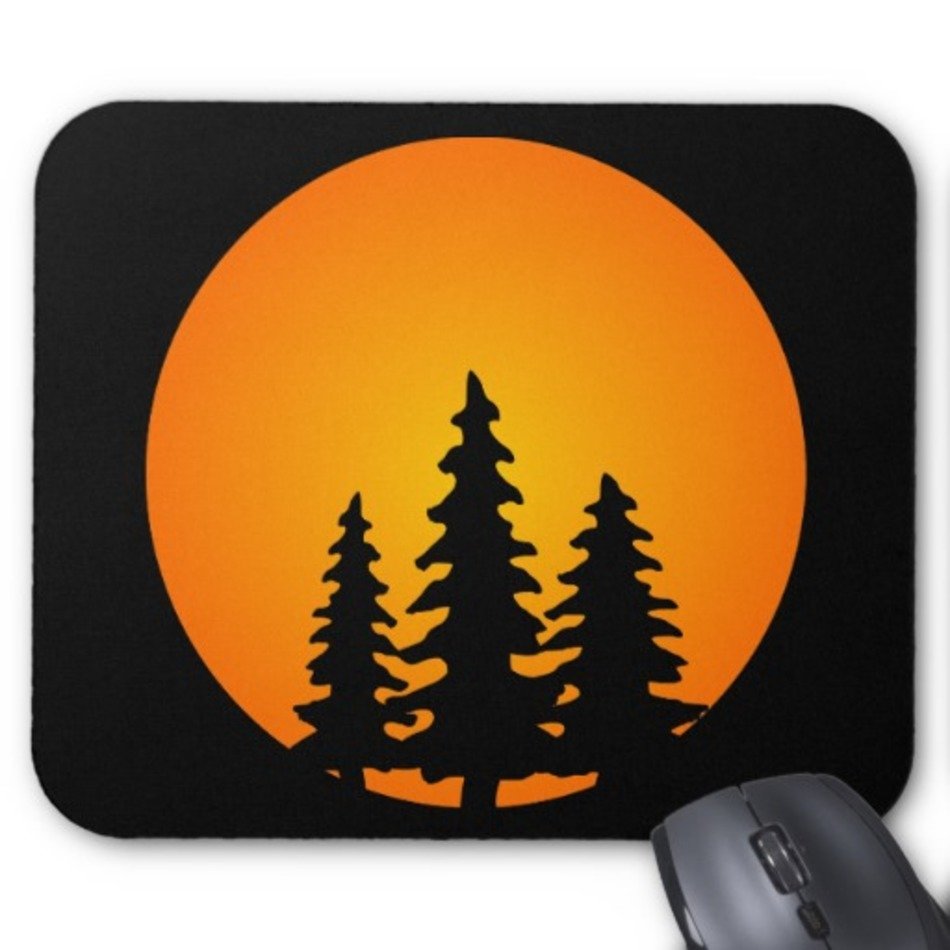 Pine Tree Silhouette