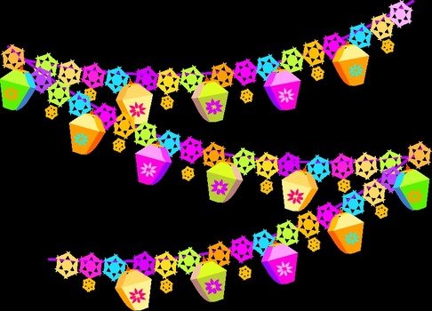 clipart of the Glow Dance Party
