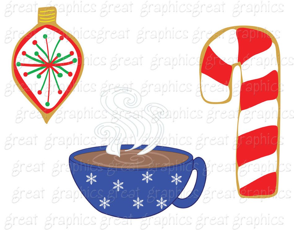 Christmas Cookie Clip Art N4