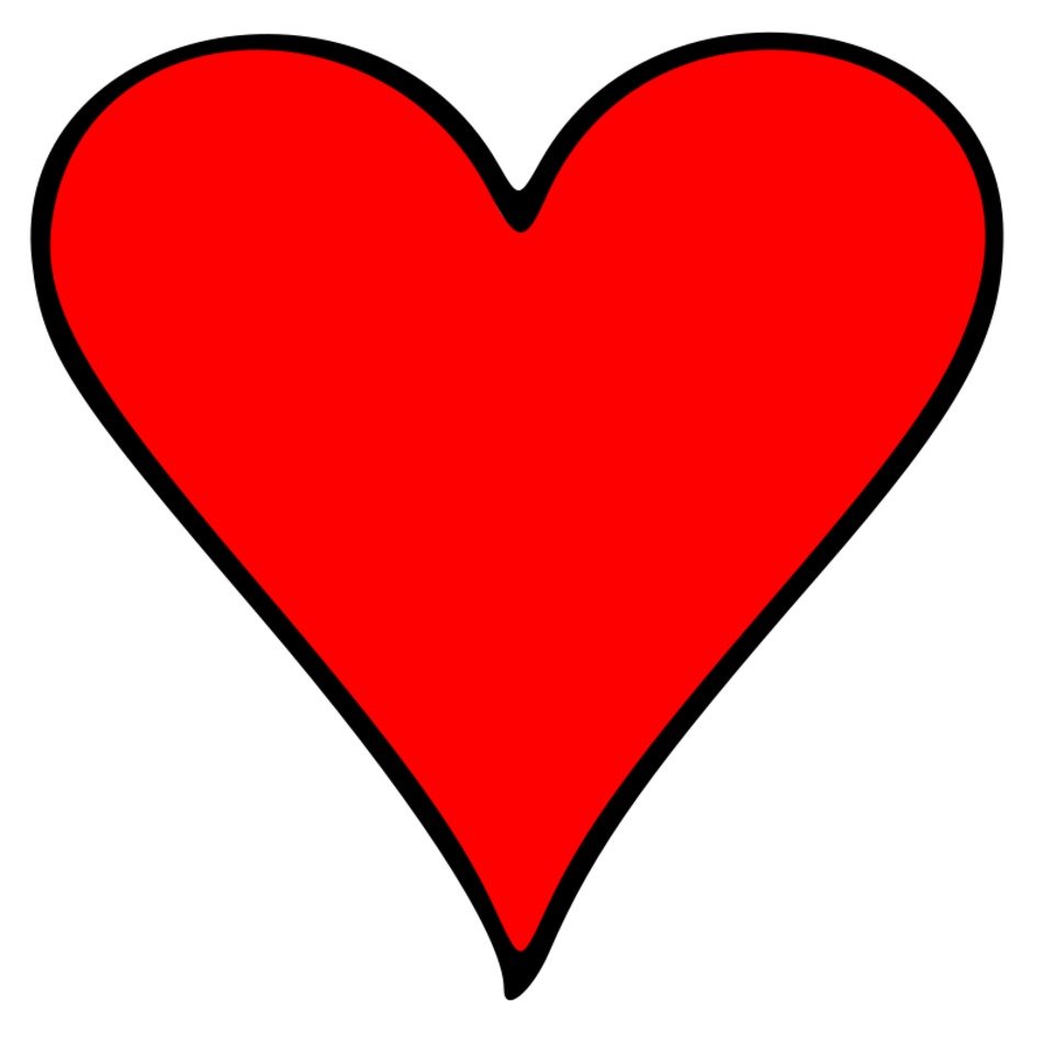 Playing Card Heart Symbol N3
