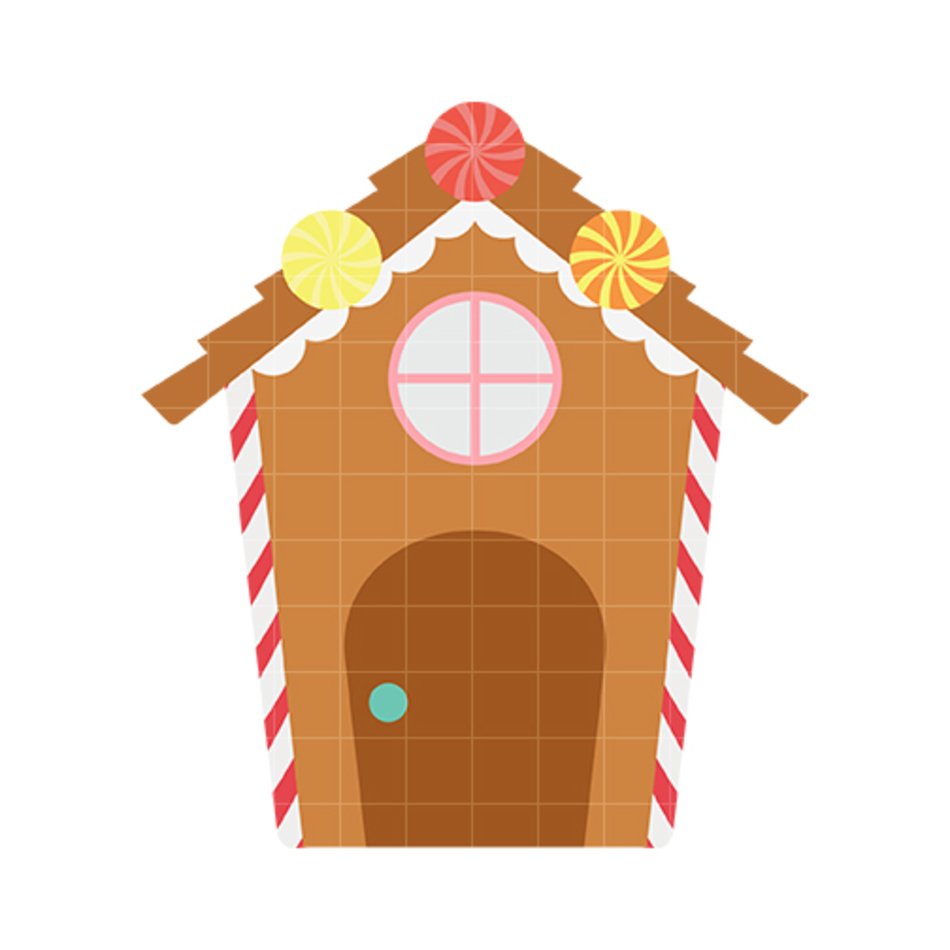 Candy House Clip Art