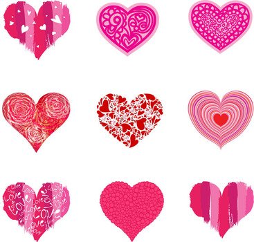 Valentines Day Heart Clip Art N34